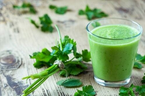 Le jus de persil rétablit les troubles de la miction dus à la prostatite
