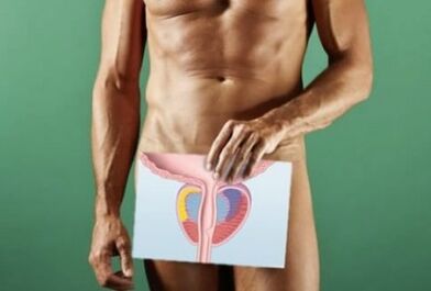 changements dans la prostate avec prostatite